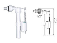 Поплавочный клапан боковой подачи воды, 1/2, пл. резьба, AV Engineering