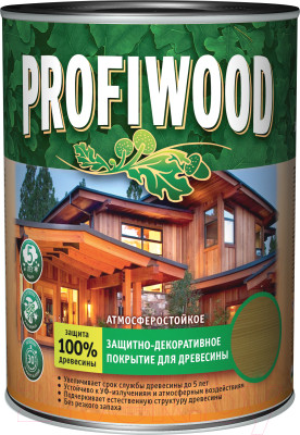 Защитно-декоративный состав Profiwood Для древесины - фото 1 - id-p213676807