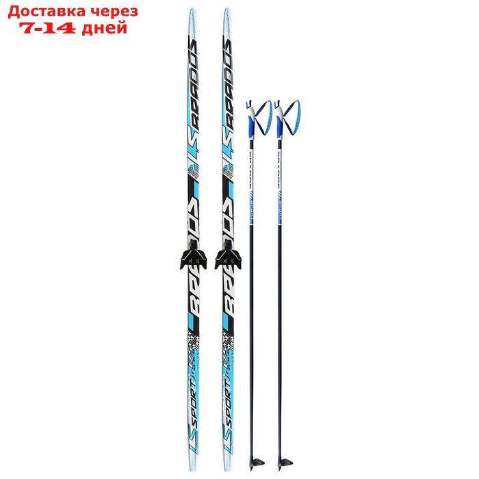Комплект лыжный БРЕНД ЦСТ (175/135 (+/-5 см), крепление: 0075мм) цвета микс - фото 7 - id-p213592108