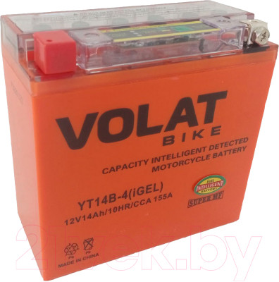 Мотоаккумулятор VOLAT YT14B-4 IGel - фото 1 - id-p213668031