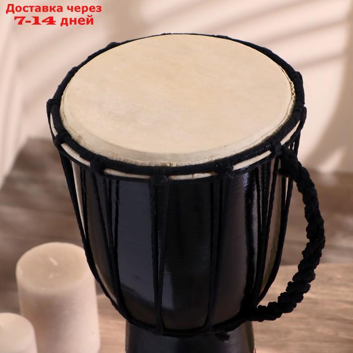 Музыкальный инструмент Барабан Джембе 40 см - фото 5 - id-p213592152