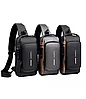 Сумка - рюкзак через плечо Fashion с кодовым замком и USB / Сумка слинг / Кросc-боди барсетка+ подарок, фото 3