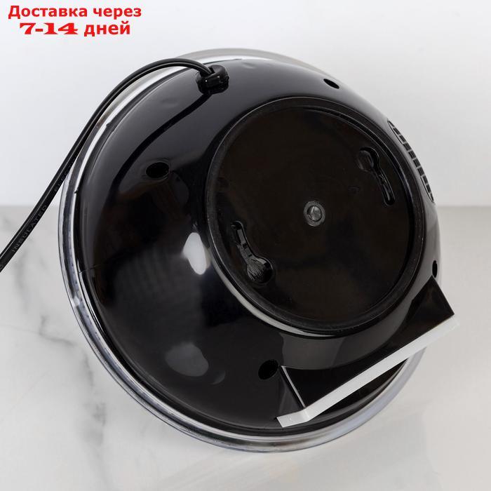 Световой прибор "Хрустальный шар", LED-30-220V, 2 динамика, Bluetooth, ЧЕРНЫЙ - фото 6 - id-p213591344