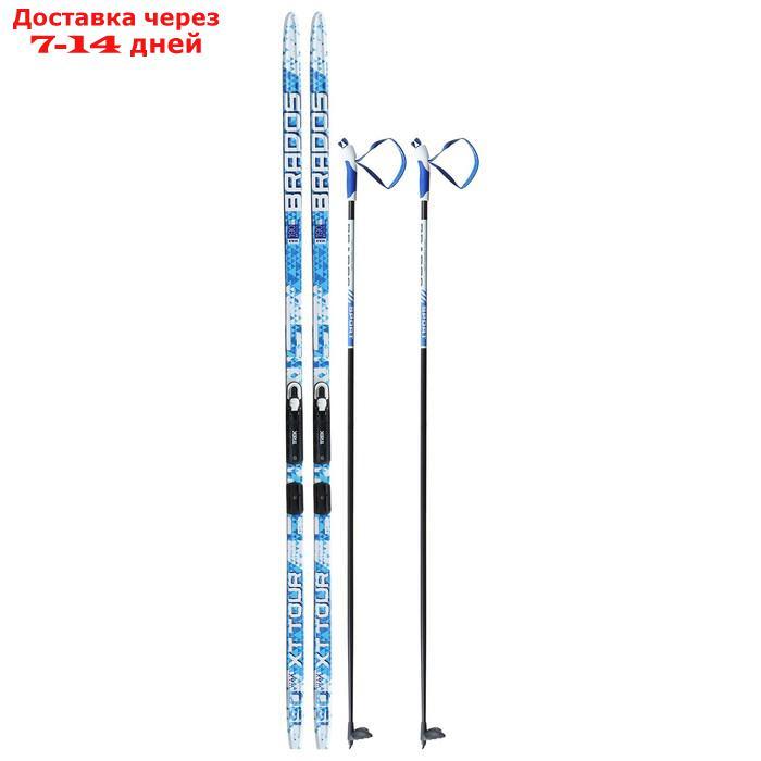 Комплект лыжный БРЕНД ЦСТ 190/150 (+/-5 см), крепление NNN, цвет микс - фото 9 - id-p213591460