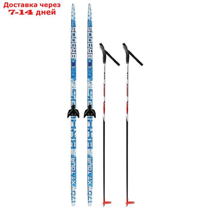 Комплект лыжный БРЕНД ЦСТ Step, 170/130 (+/-5 см), крепление NN75 мм, цвет МИКС - фото 2 - id-p213591474