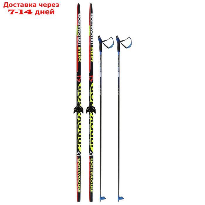 Комплект лыжный БРЕНД ЦСТ, 205/165 (+/-5 см), крепление NN75 мм, цвета микс - фото 2 - id-p213591478