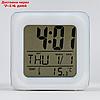 Часы настольные электронные "Единорог" с подсветкой, будильником, термометром, календарем, фото 2