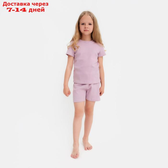 Пижама детская KAFTAN "Dream" р.36 (134-140), лиловый - фото 4 - id-p213592477