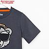 Пижама детская (футболка, брюки) KAFTAN "Trendy"  р.32 (110-116), серый, фото 8