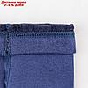 Колготки детские с плюшевым следом, цвет джинс, рост 110-116 (17-18), фото 3