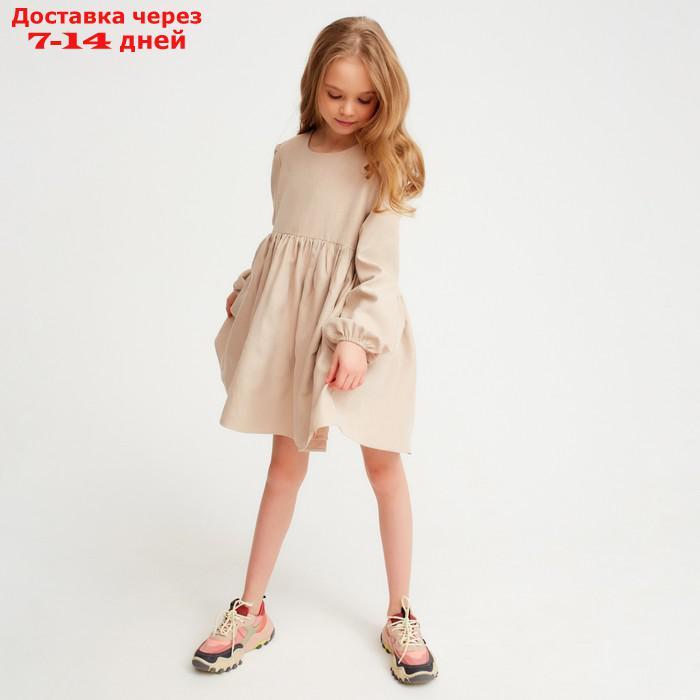 Платье для девочки MINAKU цвет розовый, р-р 104 - фото 1 - id-p213592496