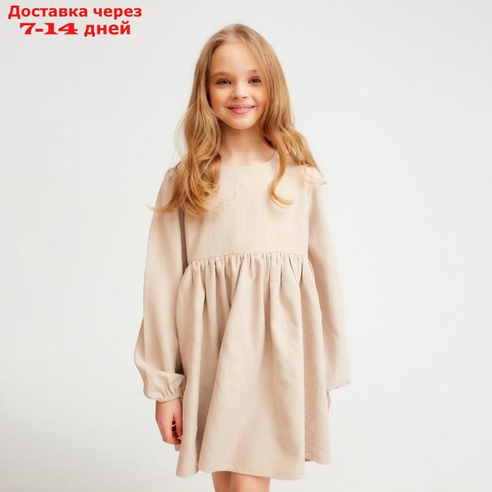 Платье для девочки MINAKU цвет розовый, р-р 104 - фото 2 - id-p213592496