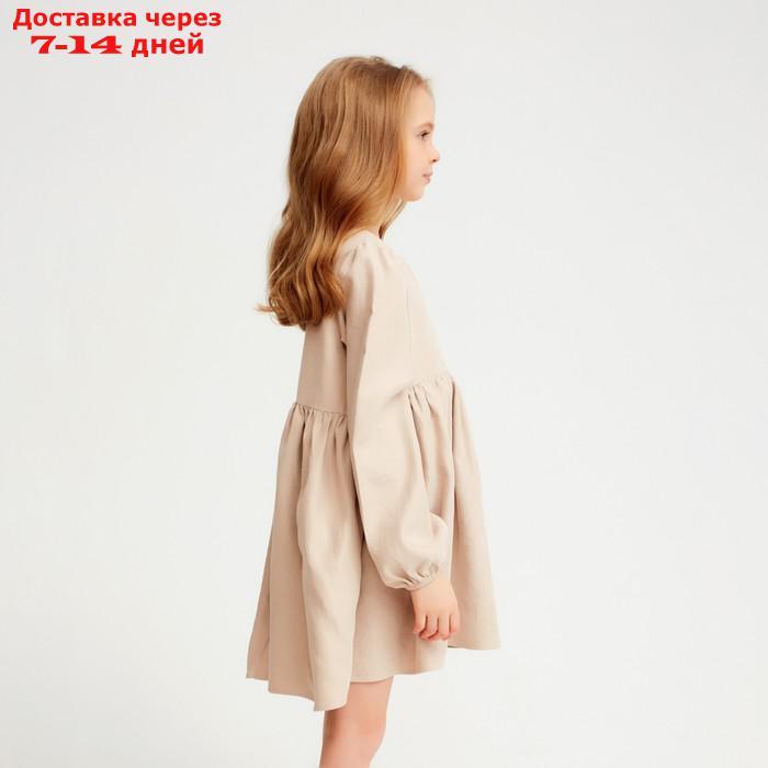 Платье для девочки MINAKU цвет розовый, р-р 104 - фото 3 - id-p213592496