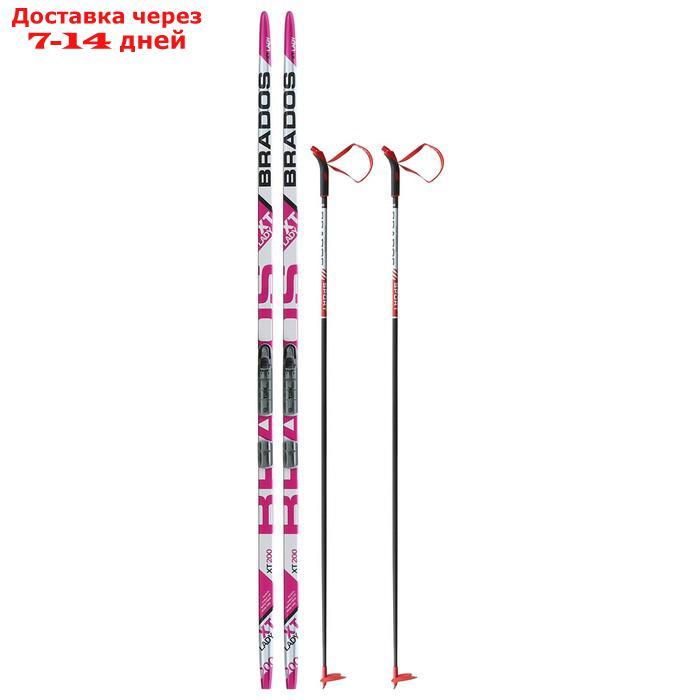 Комплект лыжный БРЕНД ЦСТ (200/160 (+/-5 см), крепление: NNN) цвета микс - фото 2 - id-p213591661