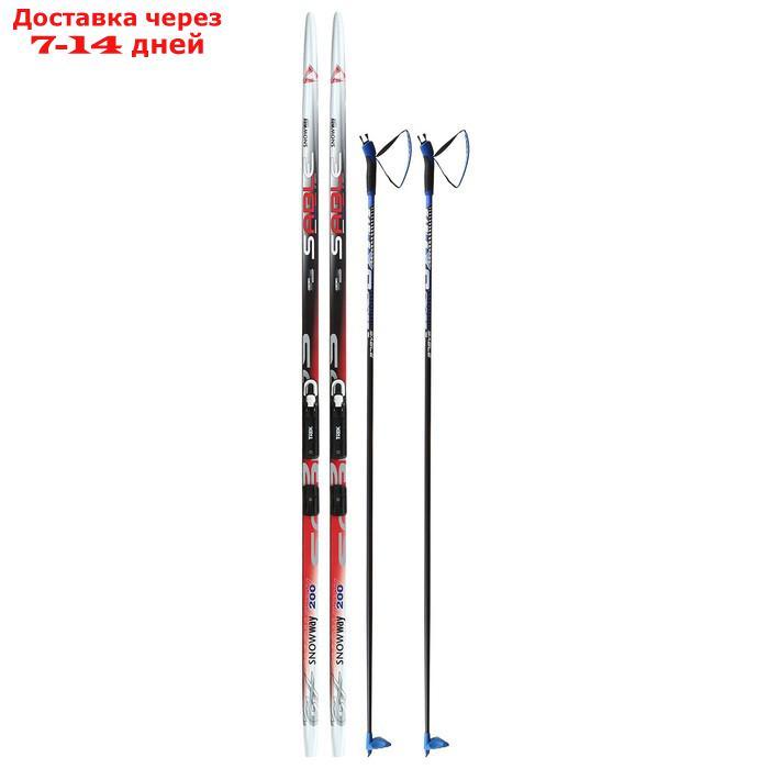 Комплект лыжный БРЕНД ЦСТ (200/160 (+/-5 см), крепление: NNN) цвета микс - фото 8 - id-p213591661
