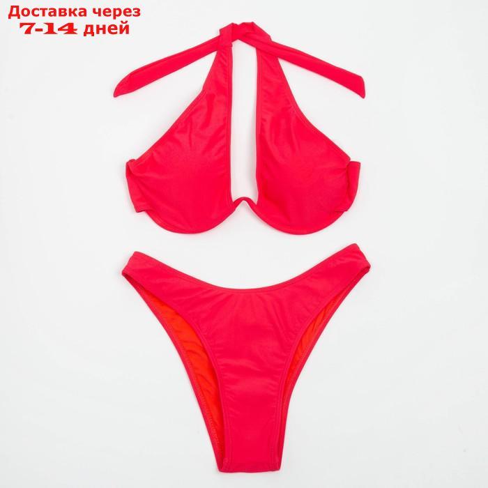 Купальный костюм раздельный MINAKU цв.красный, р-р 42 - фото 8 - id-p213592629