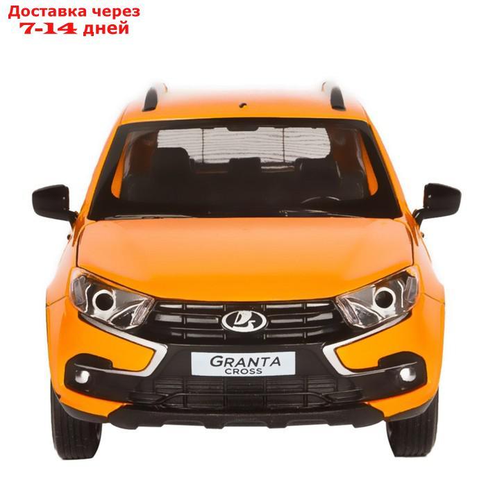 Машина металлическая Lada Granta Cross 1:24, открываются двери, капот, багажник, световые и звуковые эффекты, - фото 7 - id-p213592778