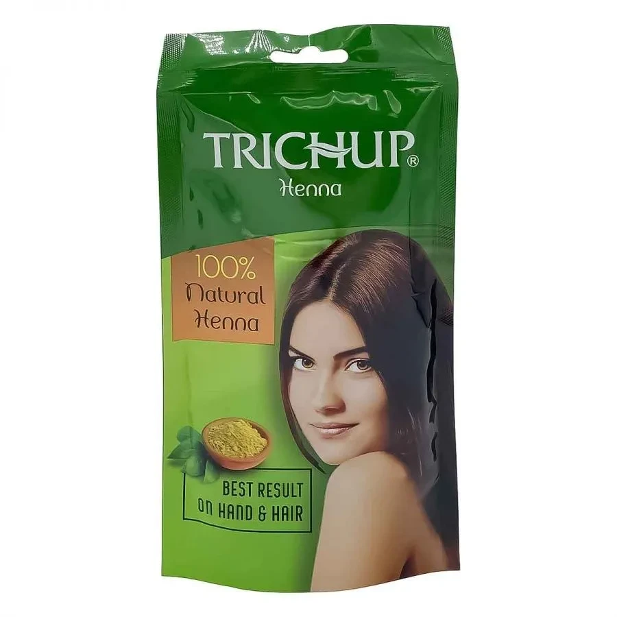 Хна Тричуп для волос и мехенди (Trichup Henna), 100 г – 100% натуральная