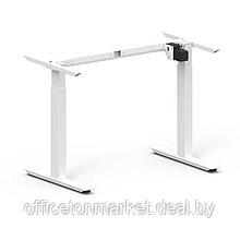 Каркас стола с электроприводом одномоторный "Waltz A3-RH-WH", USB зарядка, белый