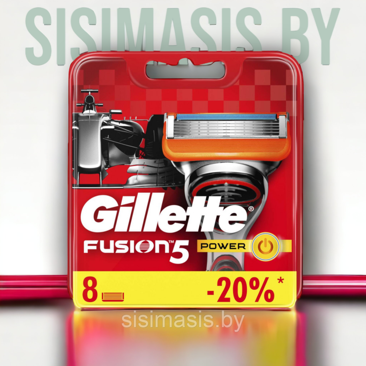 Сменные кассеты для бритья Gillette Fusion5 Proglide Power, оригинал, 8 шт.