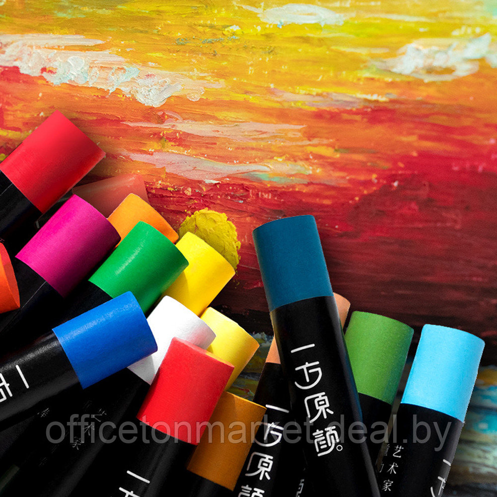 Пастель масляная Himi "Original paint", 12 цветов - фото 6 - id-p213687944