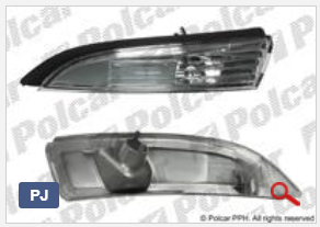 Поворот на зеркало для Ford Fiesta VI