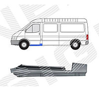 Порог (левый) для Ford Transit III