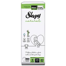 Подгузники-трусики размер 6 Extra large (15-25 кг) New Sleepy,  40 шт