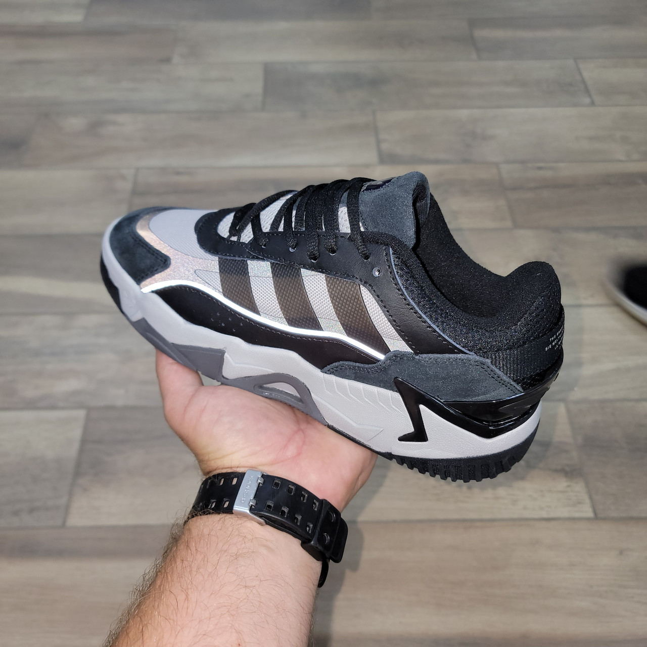 Кроссовки Adidas Niteball 2.0 Core Black - фото 6 - id-p213594311