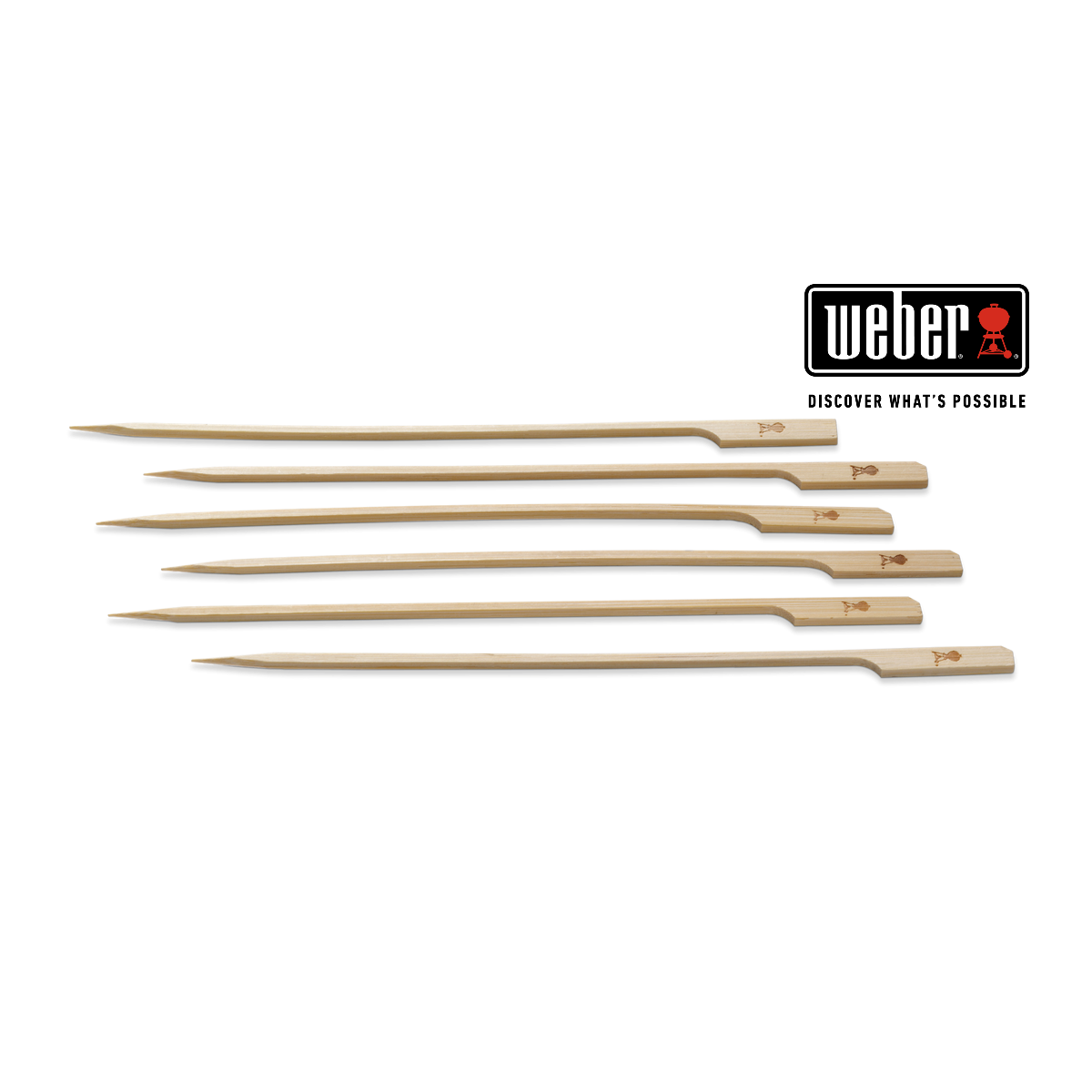 Шпажки Weber Skewer Set бамбуковые, 25 шт