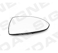 Стекло бокового зеркала (правое) для Opel Corsa D
