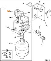 333 / H2404 Электромагнитный клапан катушки JCB 717/20137--25/222376