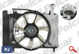 Диффузор радиатора для Toyota Yaris III (XP130) - фото 1 - id-p213714775