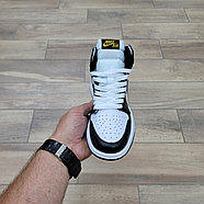 Кроссовки Air Jordan 1 High Black White, фото 3