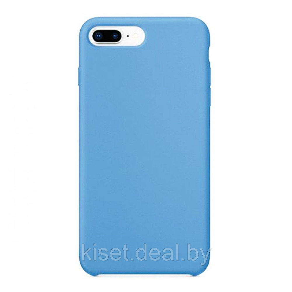 Бампер Silicone Case для iPhone 7 Plus / 8 Plus васильковый - фото 1 - id-p189964847