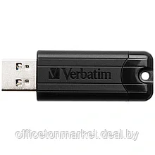 USB-накопитель "PinStripe Store 'n' Go", 64 гб, usb 3.2, черный