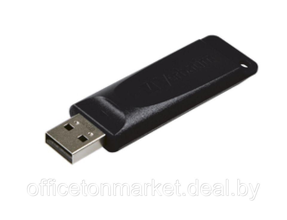 USB-накопитель "Slider", 64 гб, usb 2.0, черный - фото 4 - id-p213687864