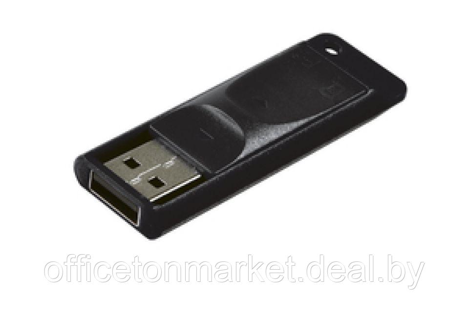 USB-накопитель "Slider", 64 гб, usb 2.0, черный - фото 5 - id-p213687864