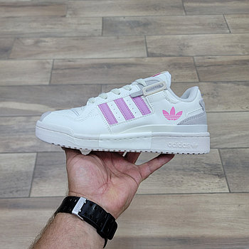 Кроссовки Adidas Forum Exhibit Low White Purple