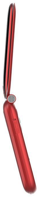 Кнопочный телефон раскладушка раскладной для пожилых людей MAXVI E6 красный мобильный - фото 5 - id-p213722895