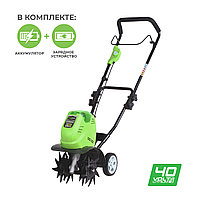 Мотокультиватор Greenworks G40TLK4 (27087VB)