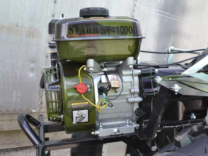 Мотоблок бензиновый Stark ST-1000 (4.00-8, military) - фото 3 - id-p213724004