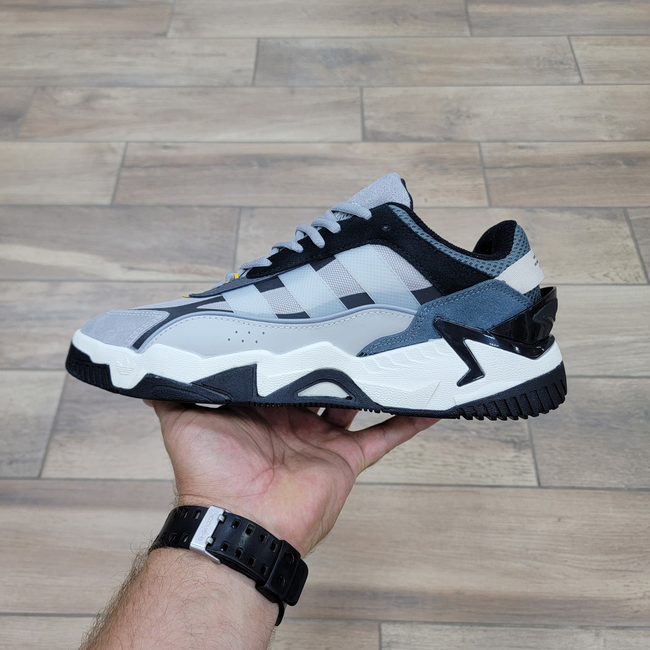 Кроссовки Adidas Niteball 2.0 Gray Black