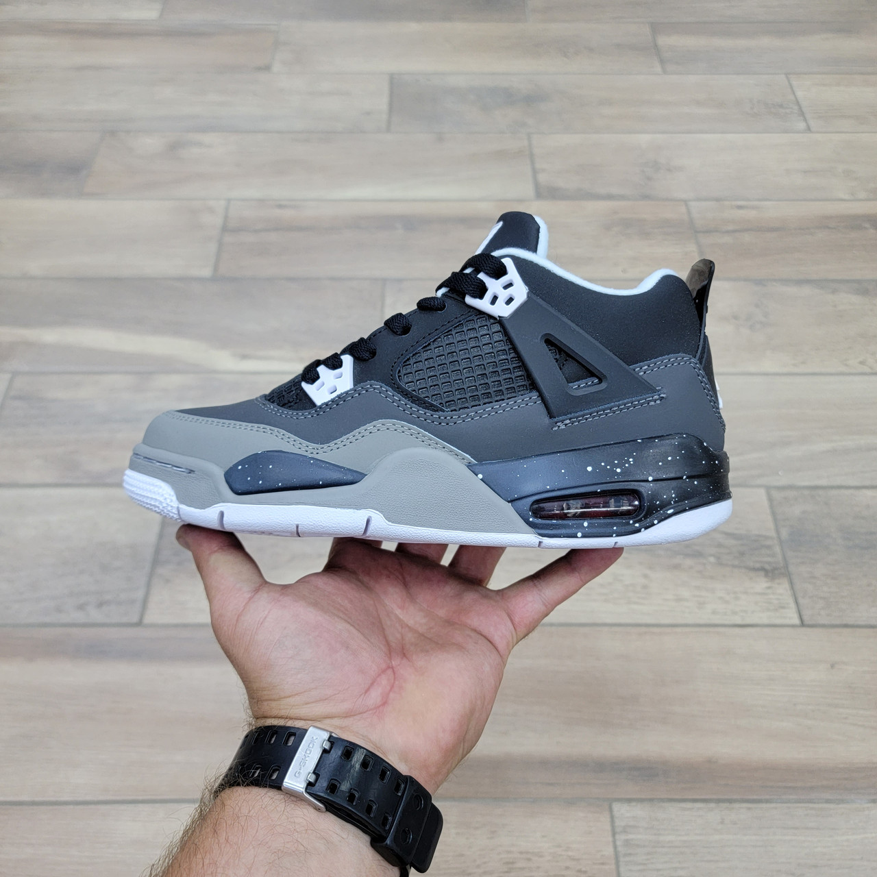 Кроссовки Air Jordan 4 Retro Fear Pack 40 - фото 1 - id-p187781117