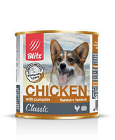 Blitz Classic Dog Chicken whith Pumpkin (Курица с тыквой), 400 гр