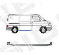 Порог (правый) для Volkswagen Caravelle IV