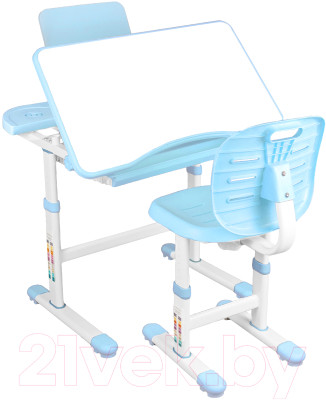 Парта+стул Anatomica Ara с подставкой для книг и выдвижным органайзером - фото 1 - id-p213805773