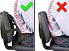 Упор поясничный (массажная сетка для поддержки спины, упор на спинку стула) Seat Back / ортопедическая спинка, фото 2
