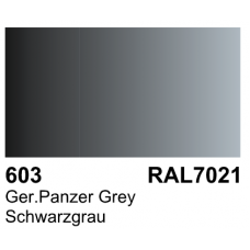 Грунт полиуретановый акриловый GERMAN PANZER GREY (RAL7021) Surface Primer, ACRYLICOS VALLEJO, 17 мл