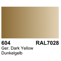 Грунт полиуретановый акриловый GERMAN DARK YELLOW Surface Primer, ACRYLICOS VALLEJO, 17 мл